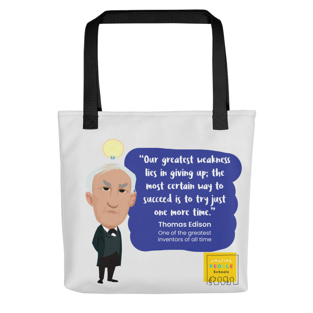 Thomas Edison Tote Bag