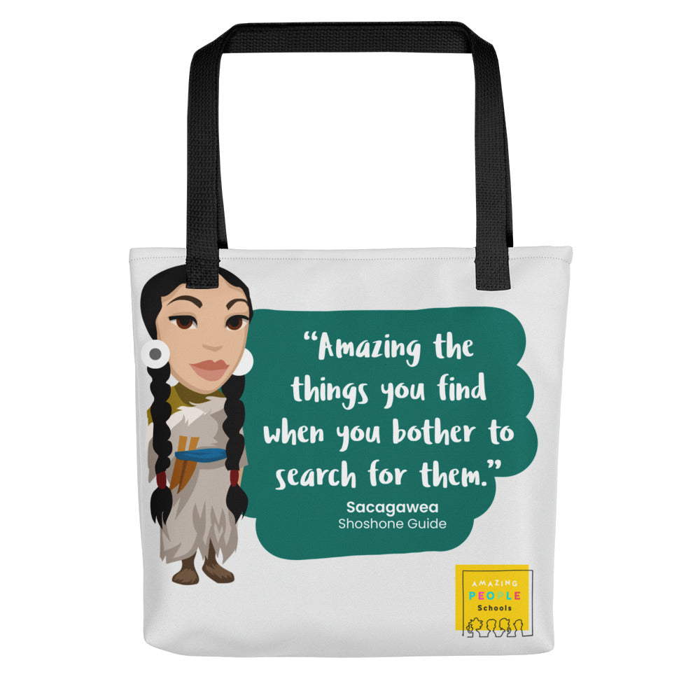 Sacagawea Tote Bag