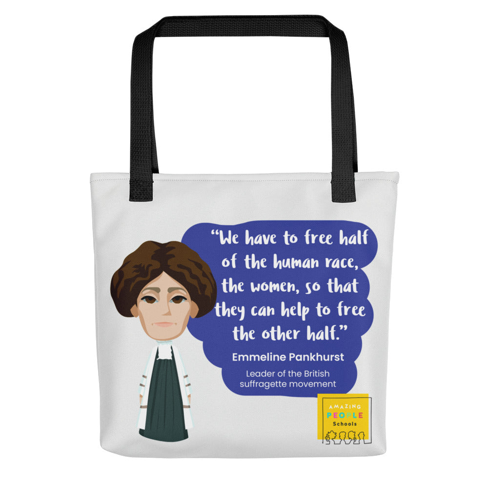 Emmeline Pankhurst Tote Bag