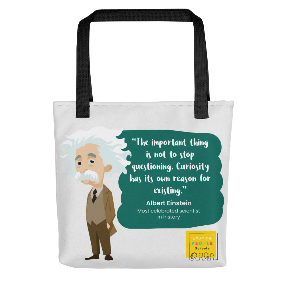 Albert Einstein Tote Bag