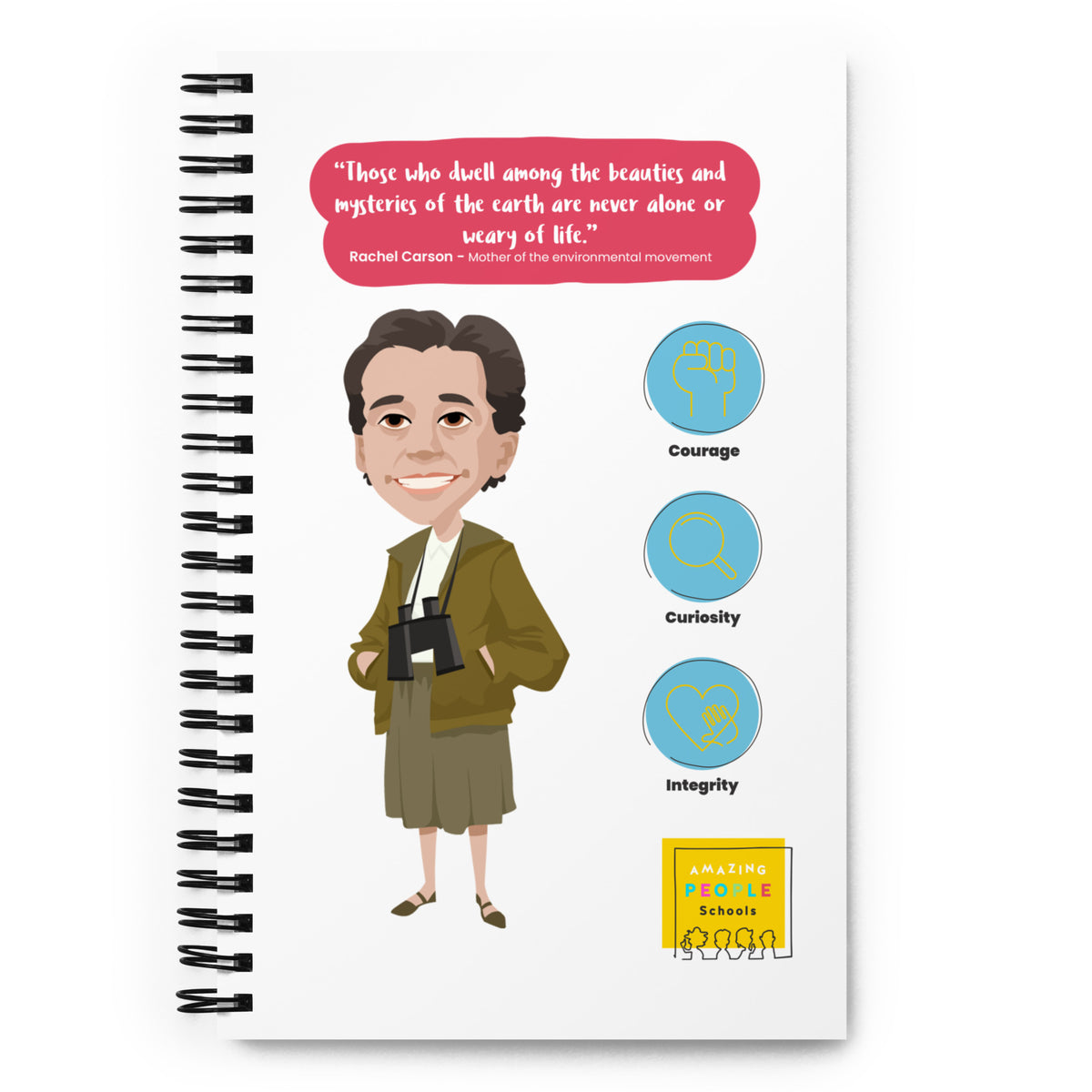 Rachel Carson Dotted Notebook