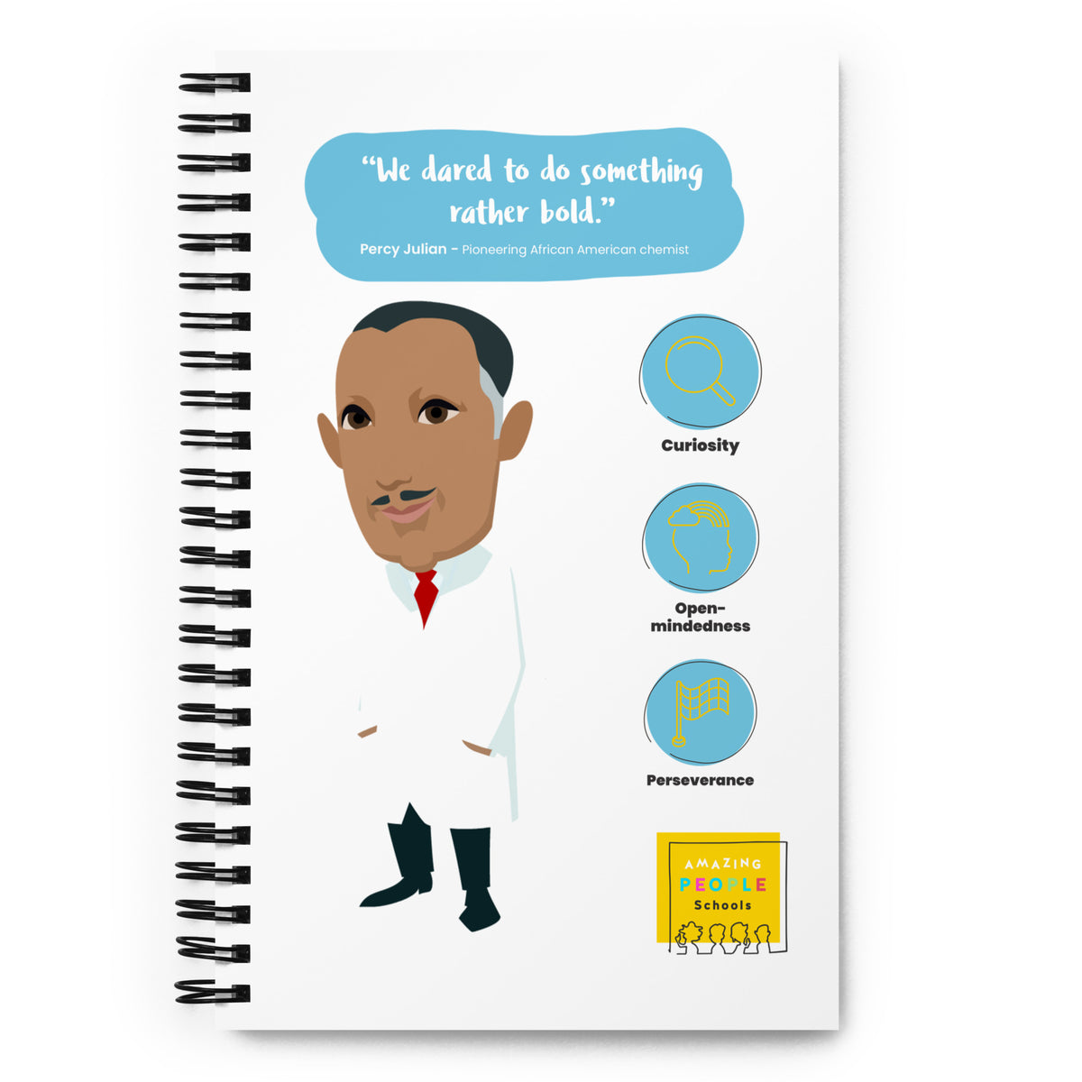 Percy Julian Dotted Notebook