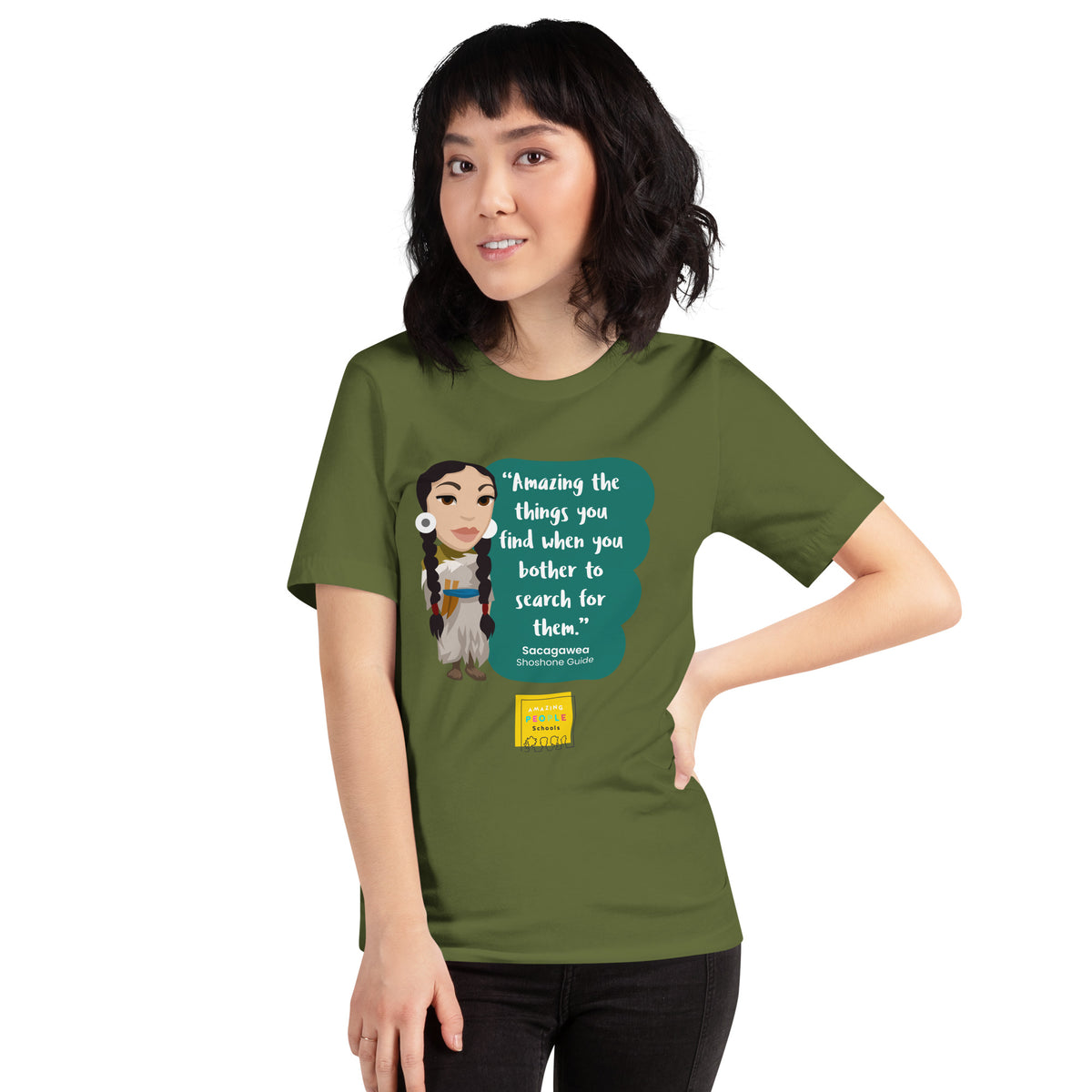 Sacagawea Unisex T-shirt