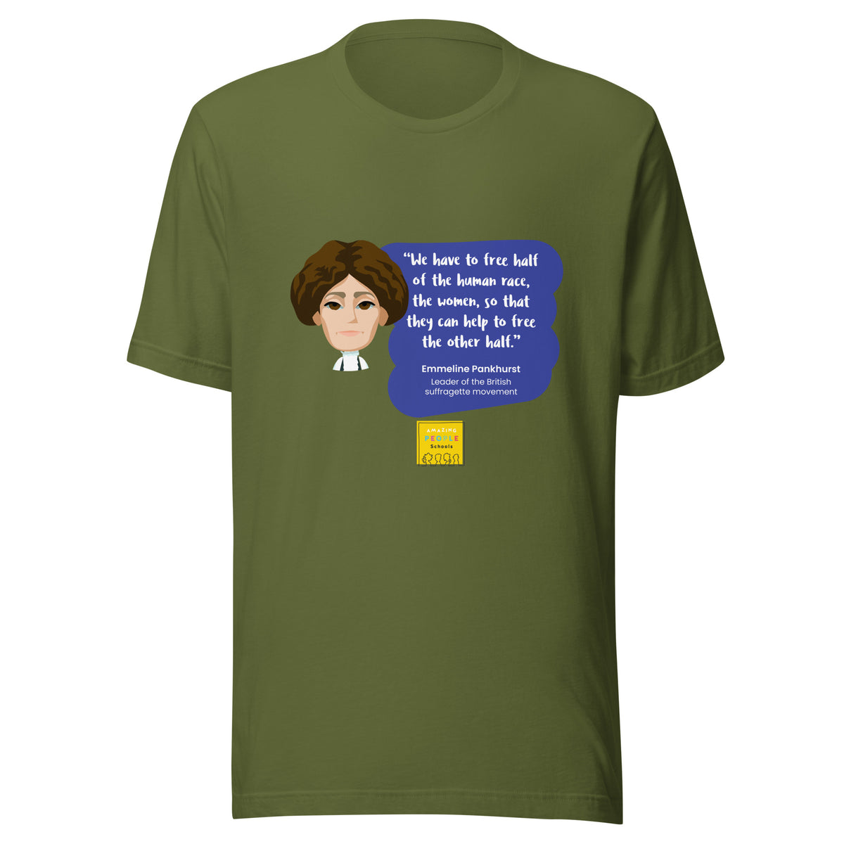 Emmeline Pankhurst Unisex T-shirt