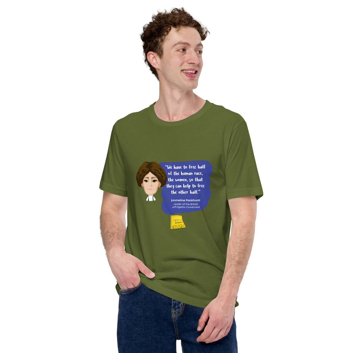 Emmeline Pankhurst Unisex T-shirt