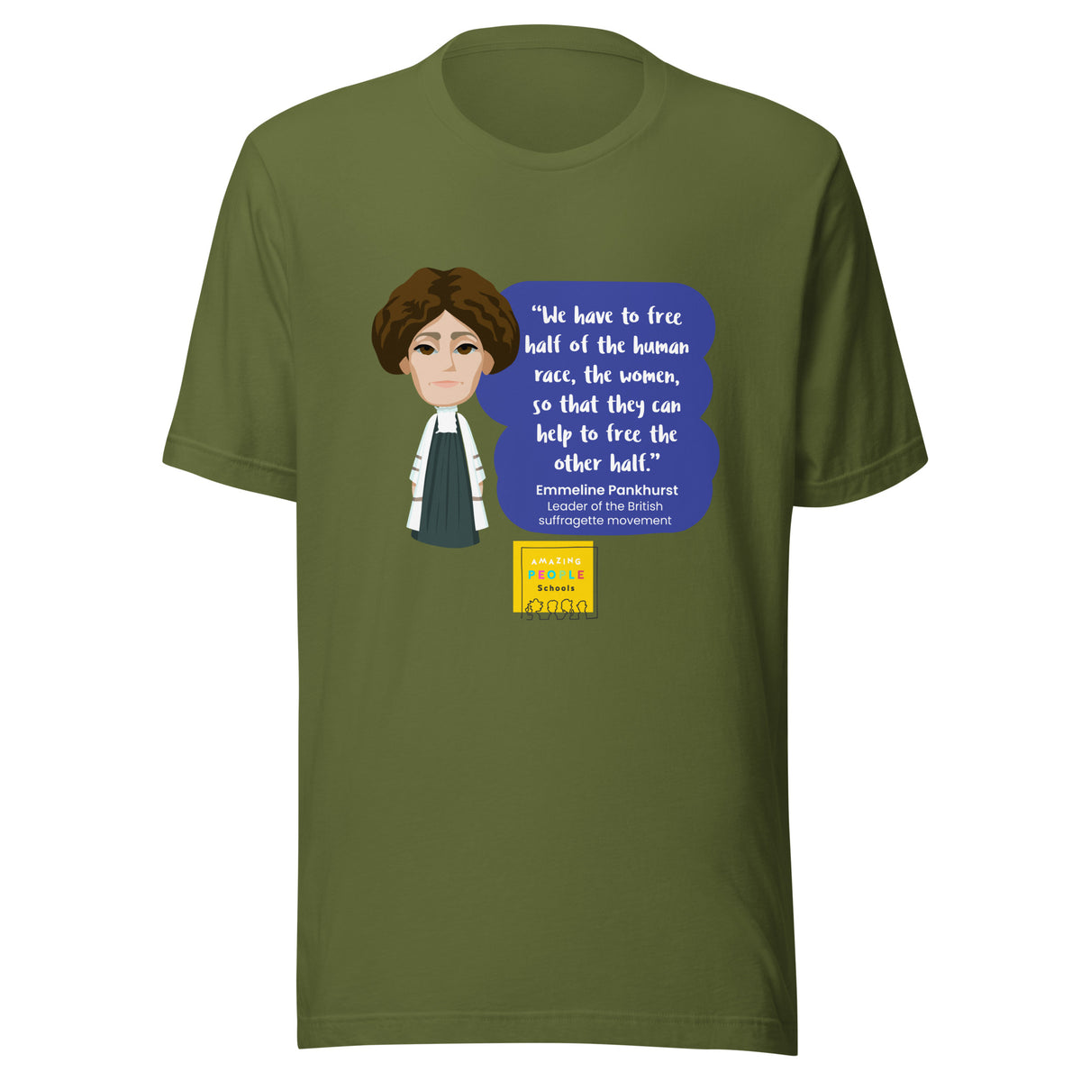Emmeline Pankhurst Unisex T-shirt