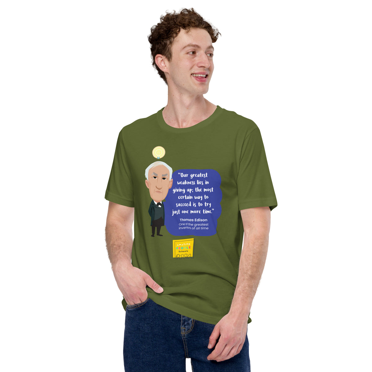 Thomas Edison Unisex T-shirt