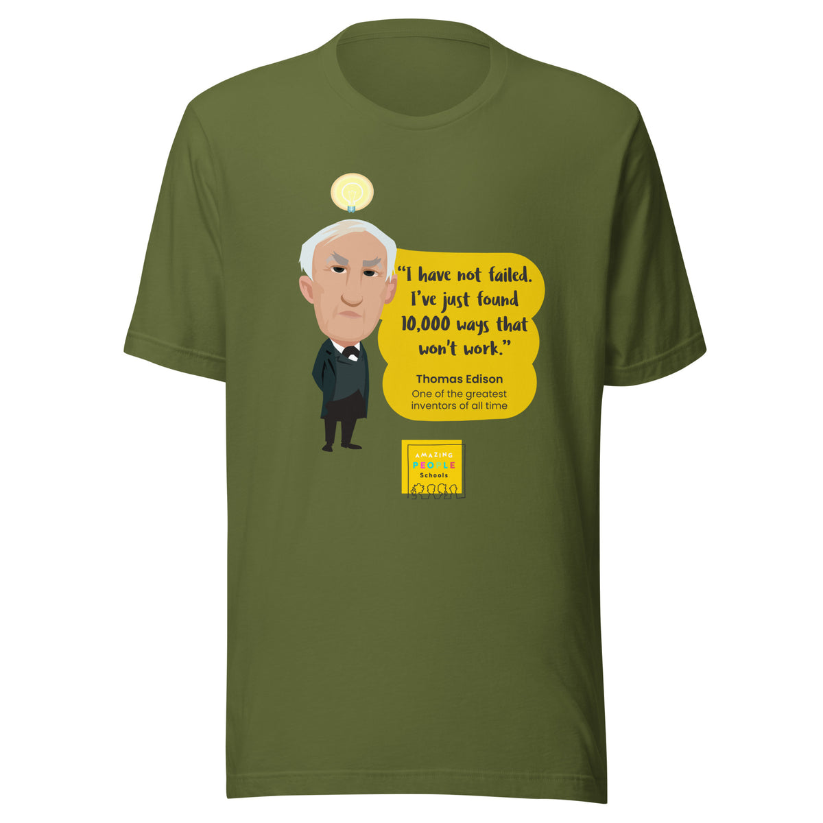 Thomas Edison Unisex T-shirt