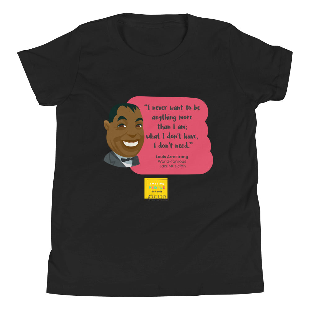 Louis Armstrong Youth T-shirt
