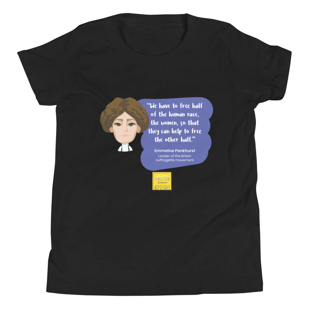 Emmeline Pankhurst Youth T-shirt