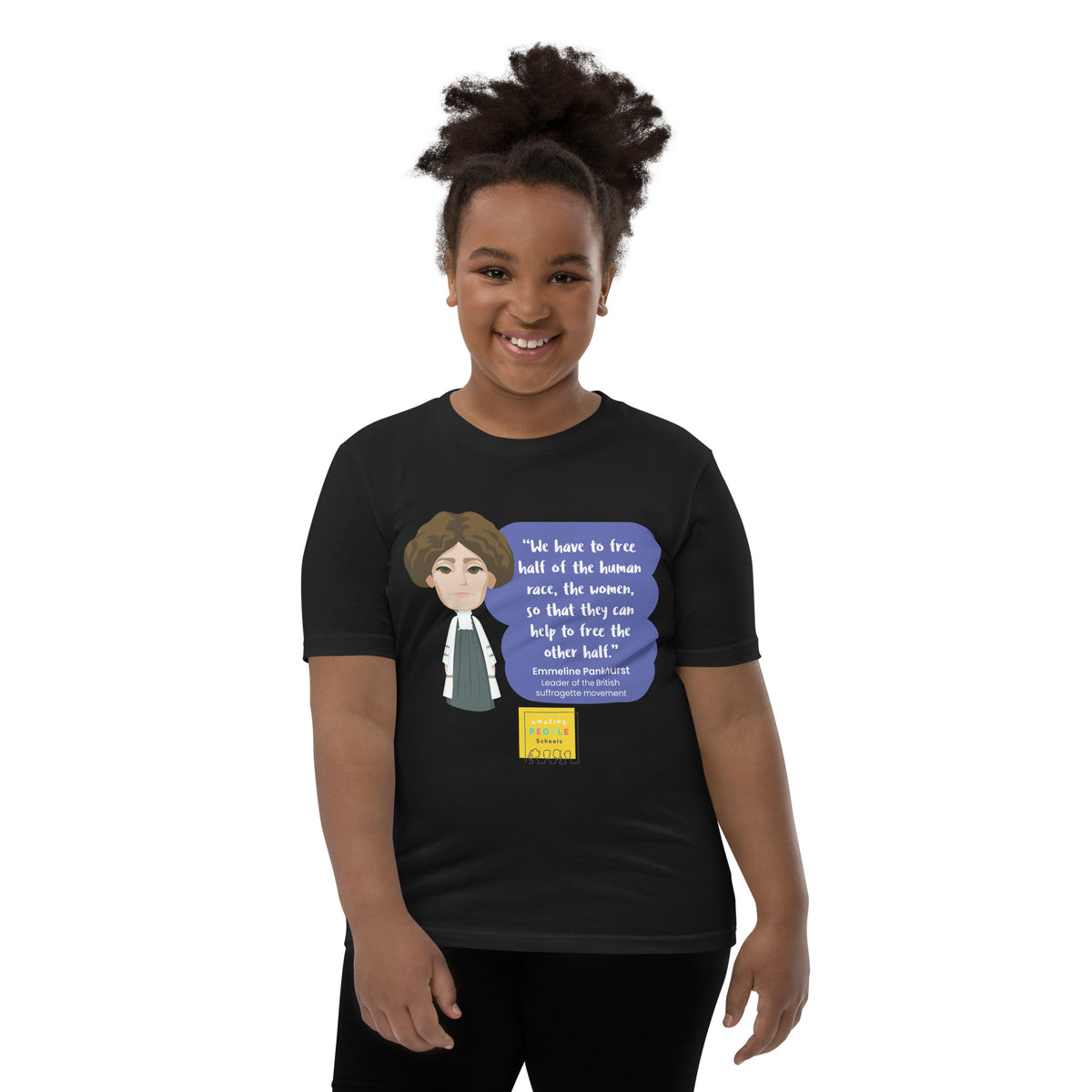 Emmeline Pankhurst Youth T-shirt