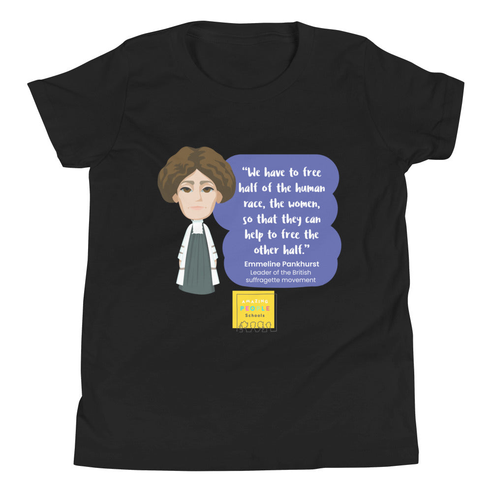 Emmeline Pankhurst Youth T-shirt