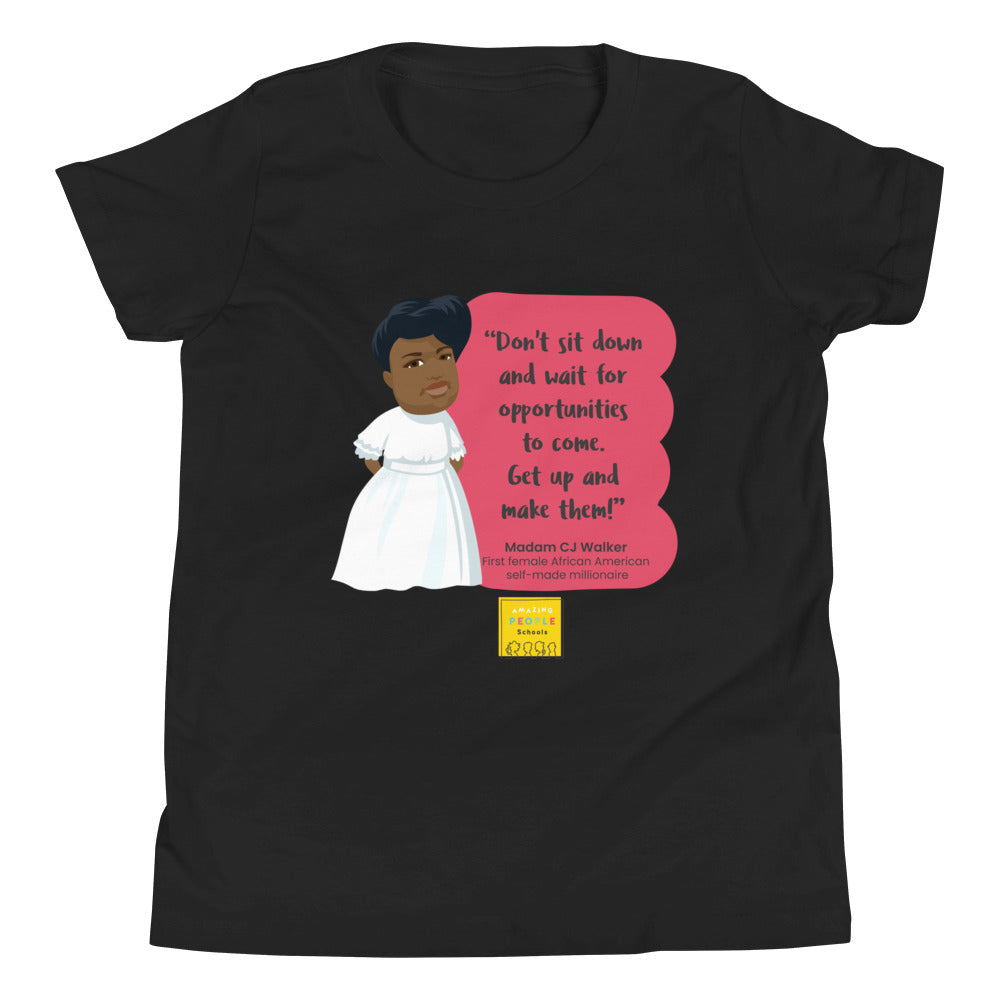 Madam CJ Walker Youth T-shirt