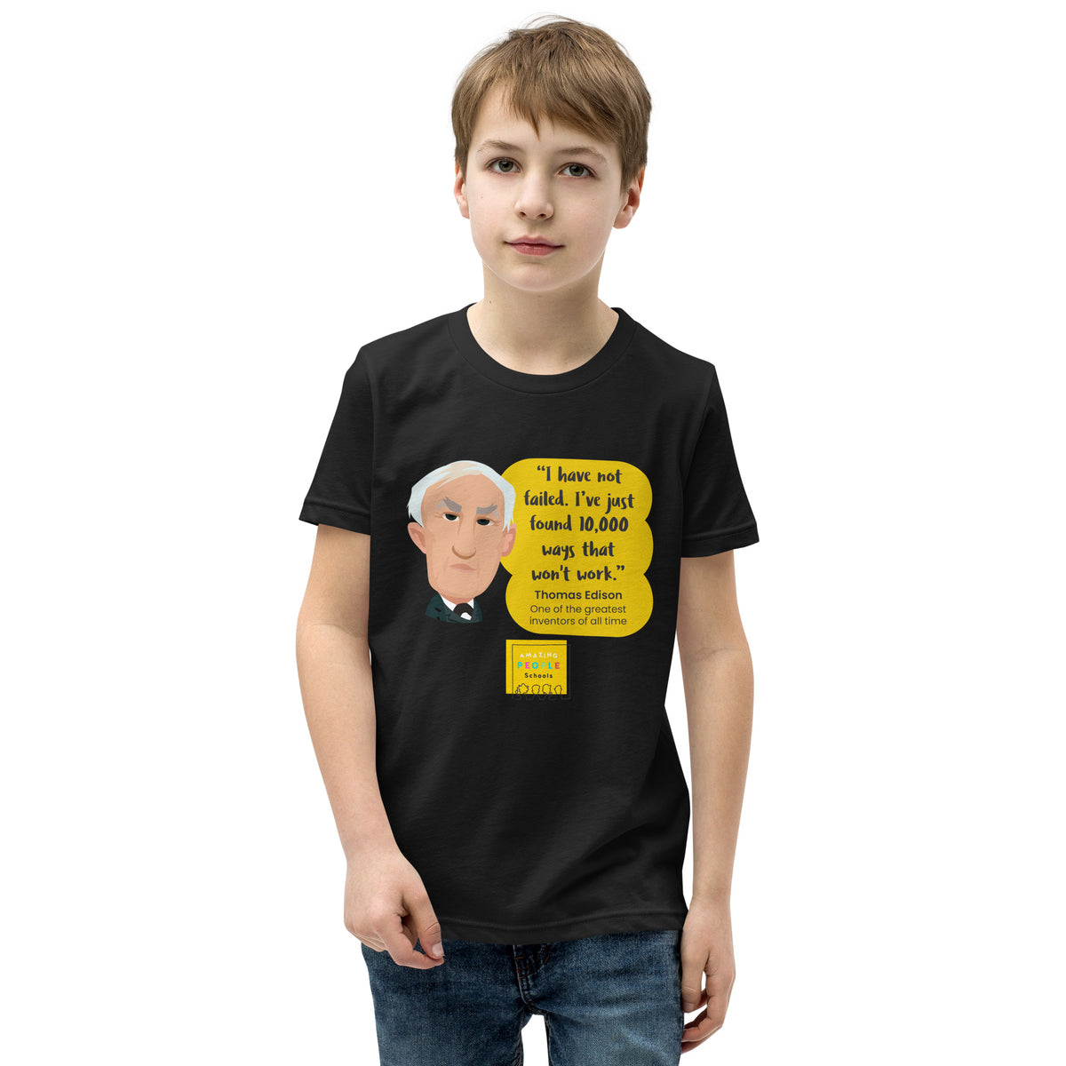 Thomas Edison Youth T-shirt