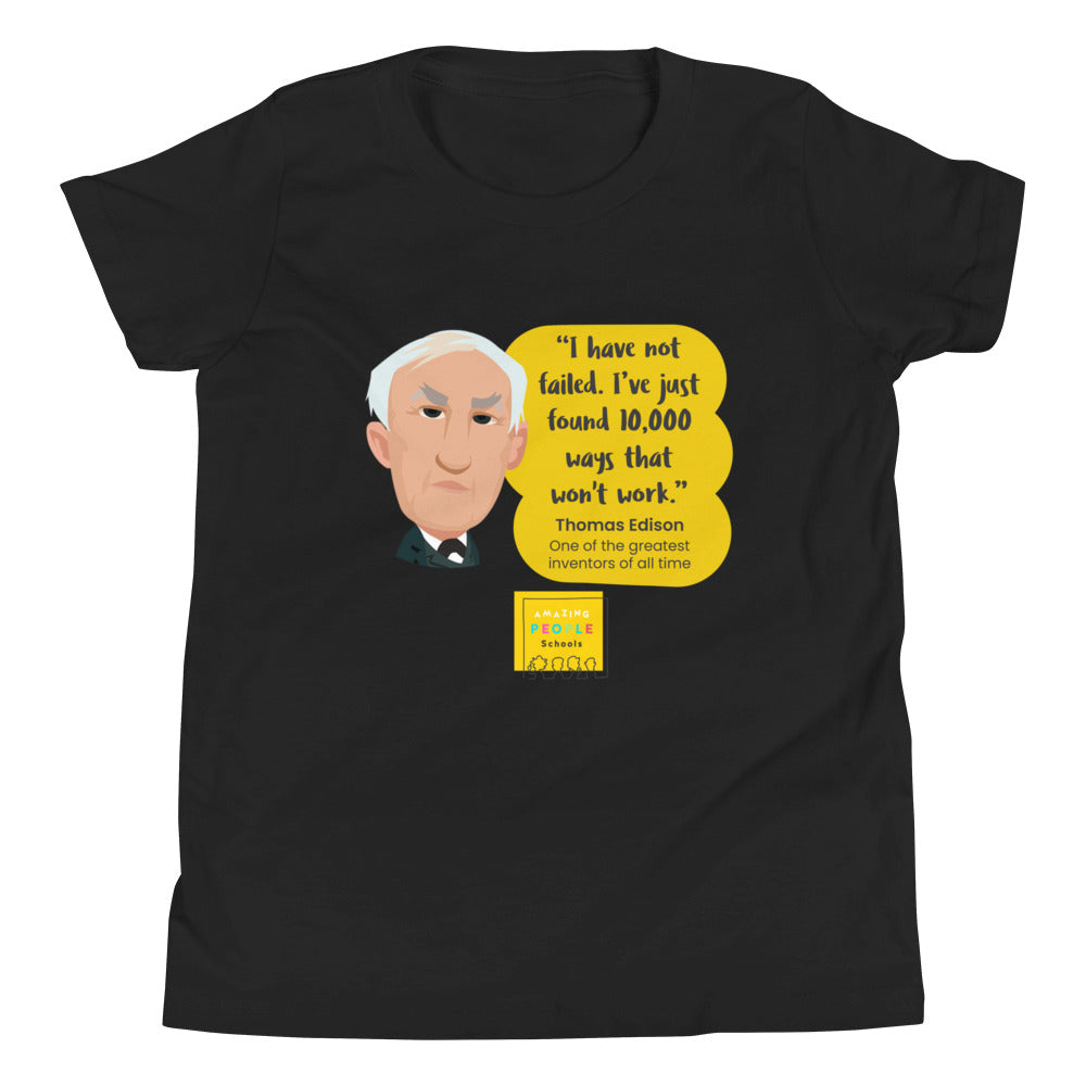 Thomas Edison Youth T-shirt