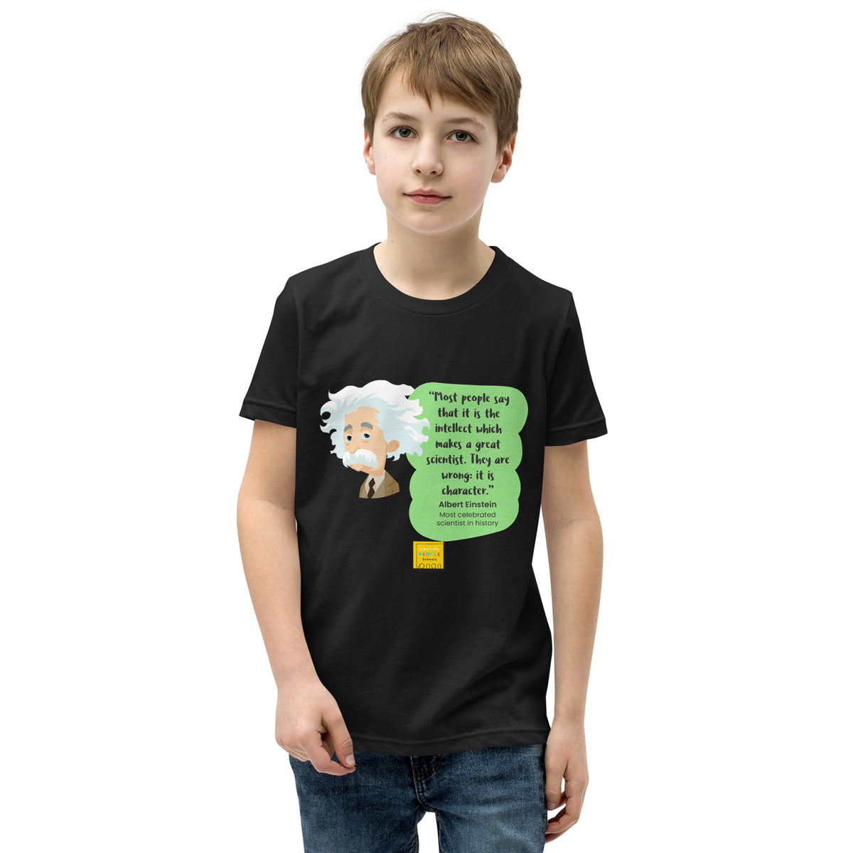 Albert Einstein Youth T-shirt