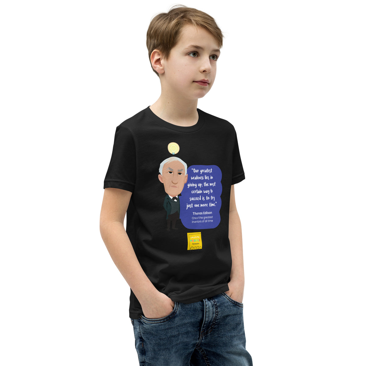 Thomas Edison Youth T-shirt