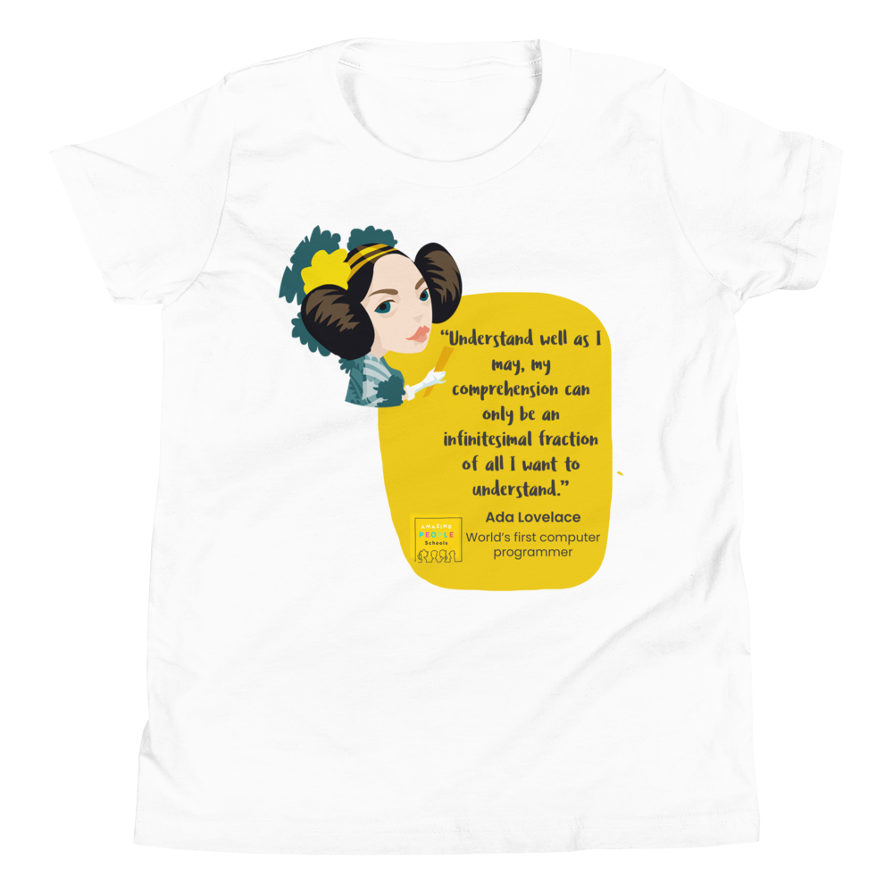 Ada Lovelace Youth T-shirt (edited)