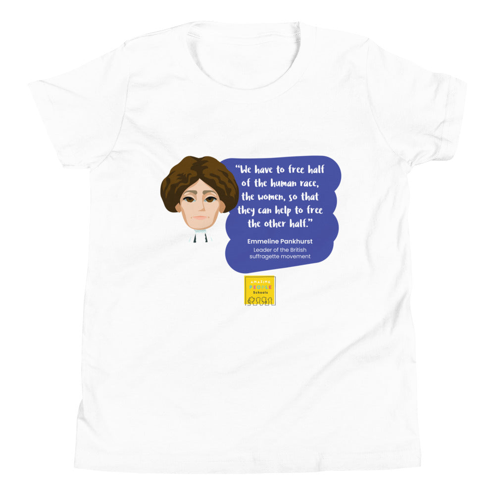 Emmeline Pankhurst Youth T-shirt