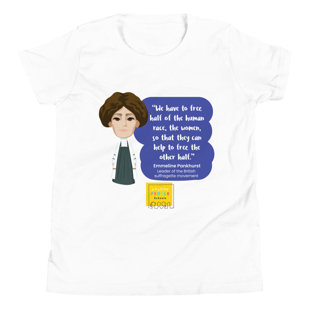 Emmeline Pankhurst Youth T-shirt