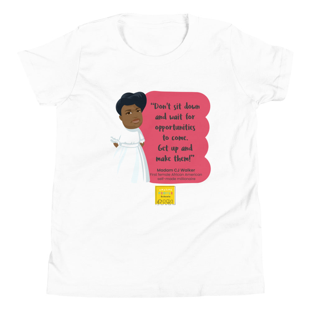 Madam CJ Walker Youth T-shirt