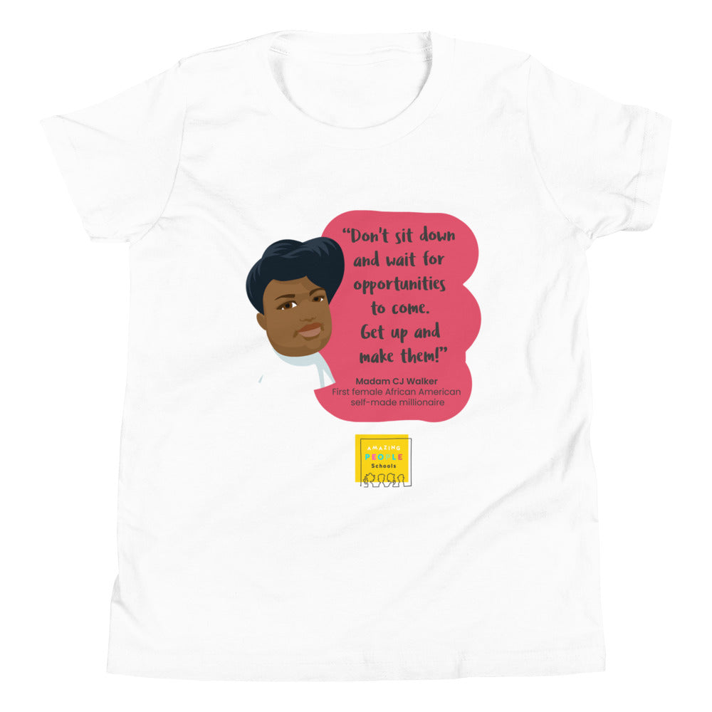 Madam CJ Walker Youth T-shirt