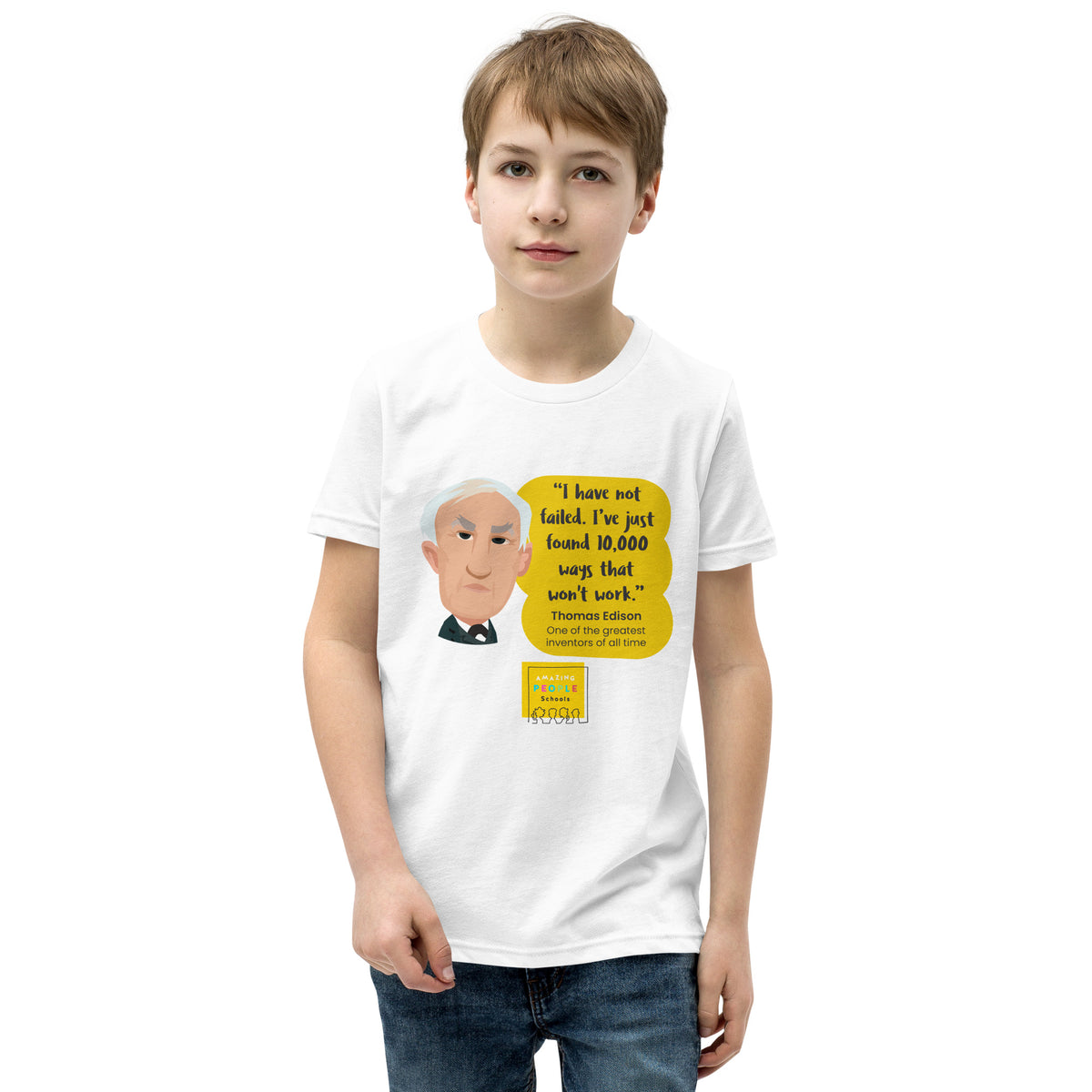 Thomas Edison Youth T-shirt