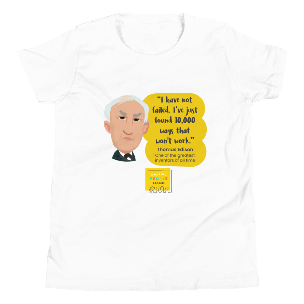 Thomas Edison Youth T-shirt