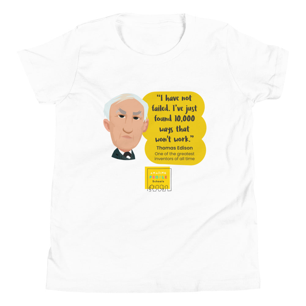 Thomas Edison Youth T-shirt