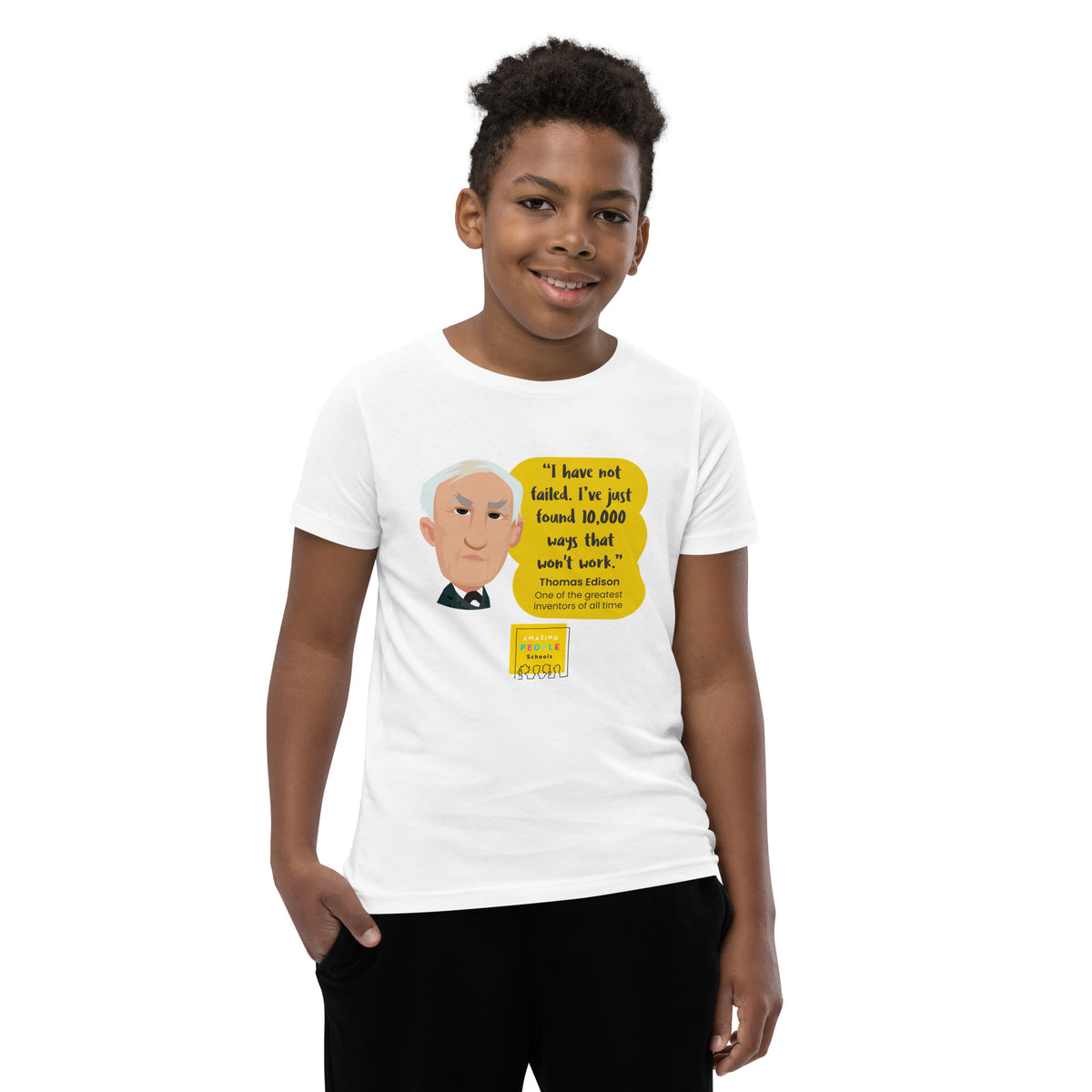 Thomas Edison Youth T-shirt