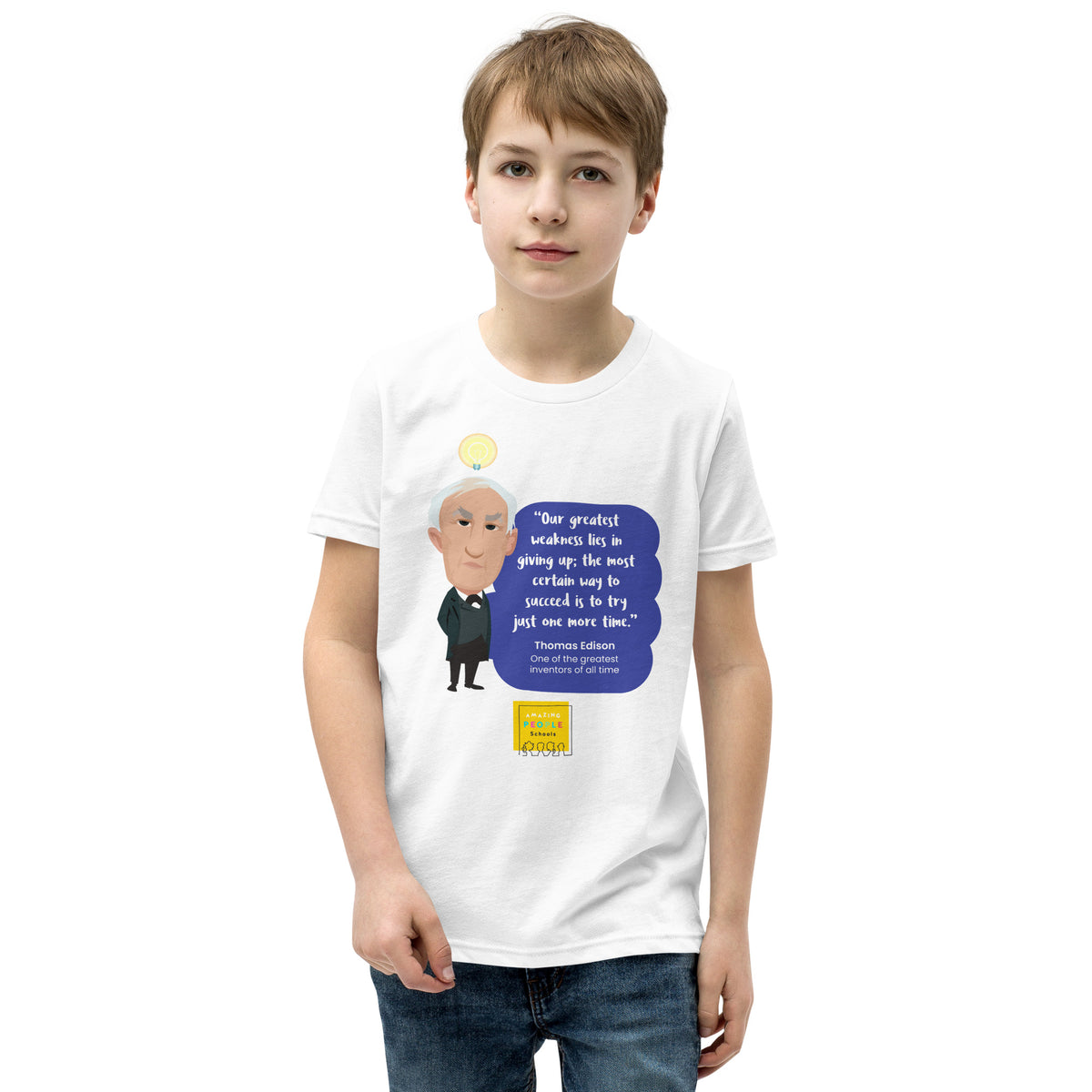 Thomas Edison Youth T-shirt