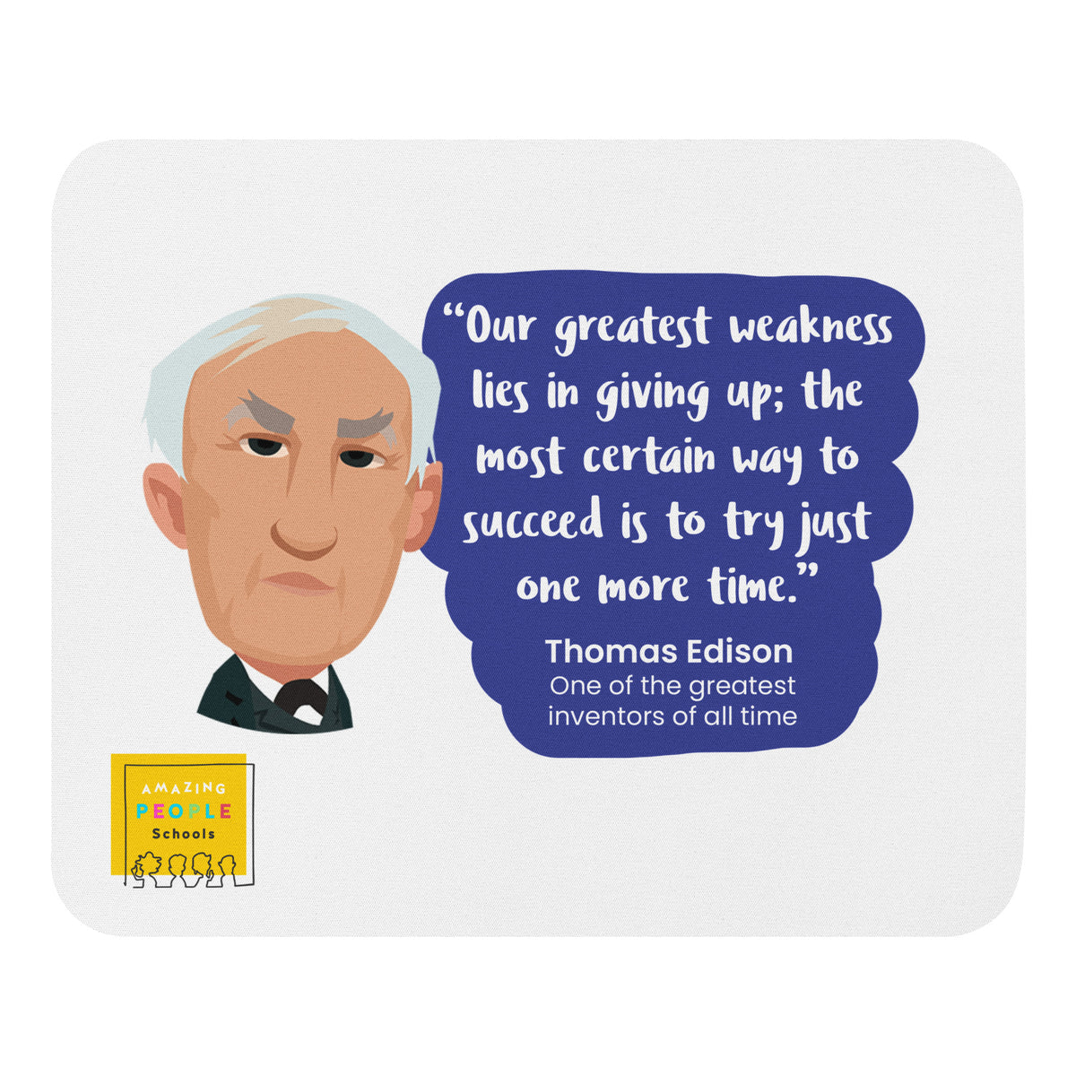 Thomas Edison Mouse Pad