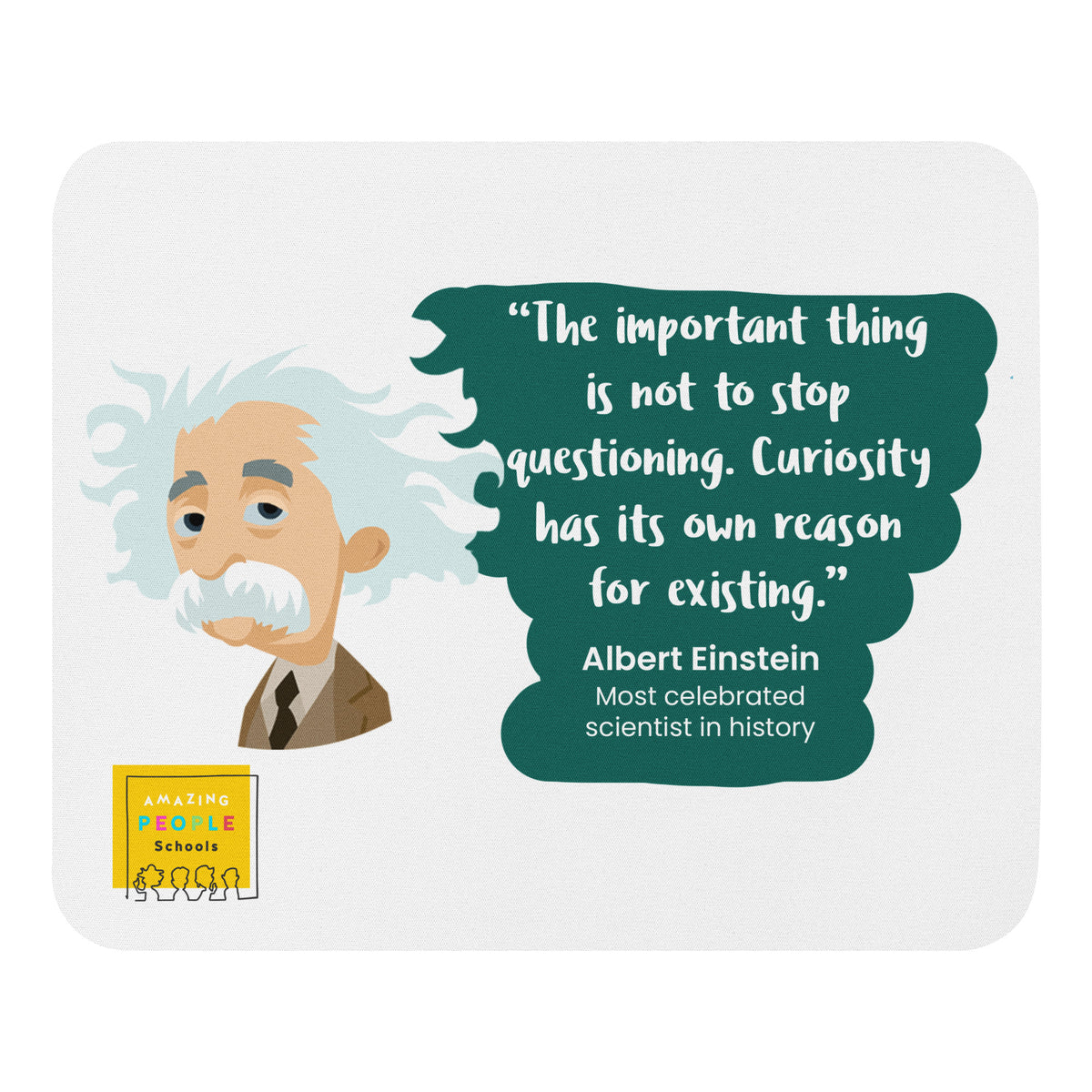 Albert Einstein Mouse Pad